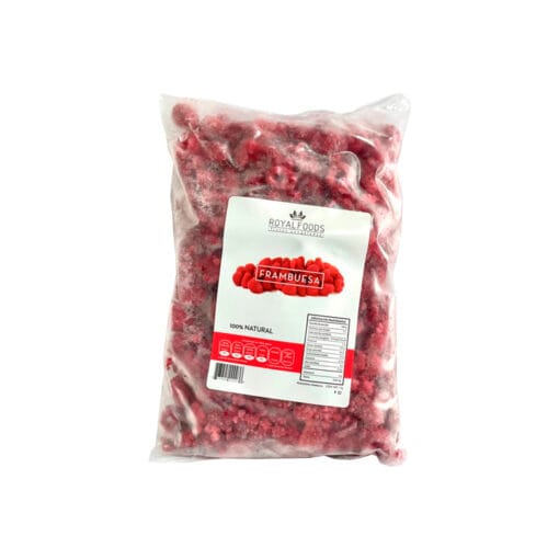 Frambuesa congelada Royal Foods