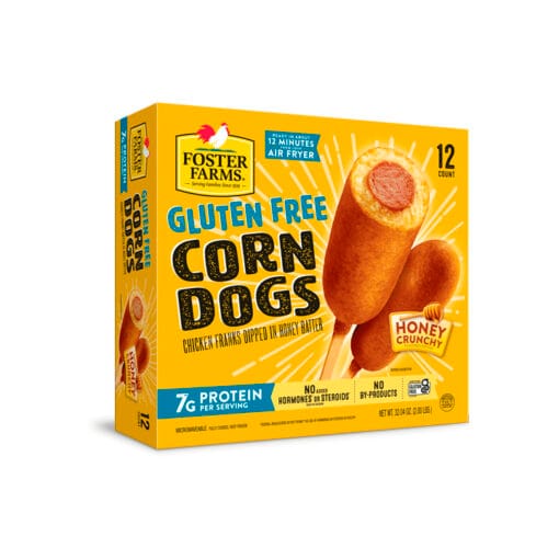 Corn dogs sin gluten Foster Farms
