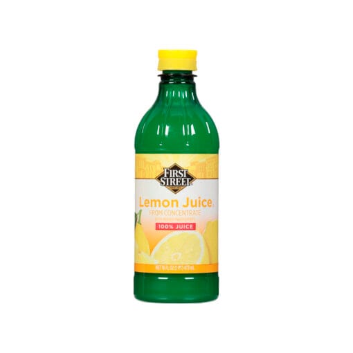 Jugo de limón amarillo 100% First Street