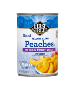 Durazno rebanado First Street