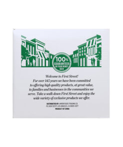 Alternative view of cuchillos de plástico blanco First Street