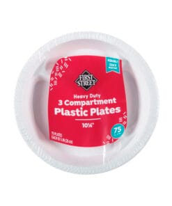 Plato de plástico con división 10 1/4" First Street