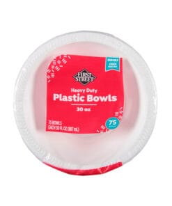 Tazón de plástico 30 oz First Street