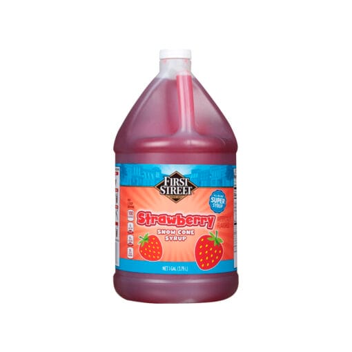 Jarabe sabor fresa First Street