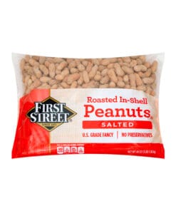 Cacahuate salado con cáscara First Street