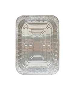 Charola rectangular grande de aluminio Aluplastic