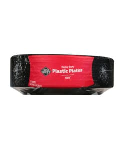 Alternative view of Platos de plástico negro 10 1/4" First Street