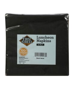 Alternative view of Servilletas negras 13x13 First Street