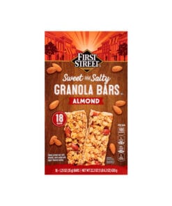 Barras de granola con almendra First Street