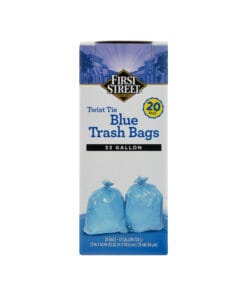Bolsas azul para basura 33 galones First Street