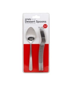 Cuchara de metal para postre Simply Value