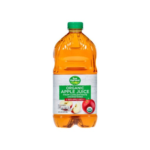 Jugo de manzana orgánica Sun Harvest