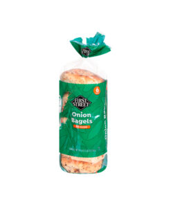 Pan bagels con ajo pre cortados First Street