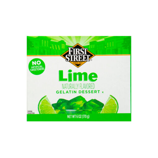 Polvo para gelatina sabor limon First Street