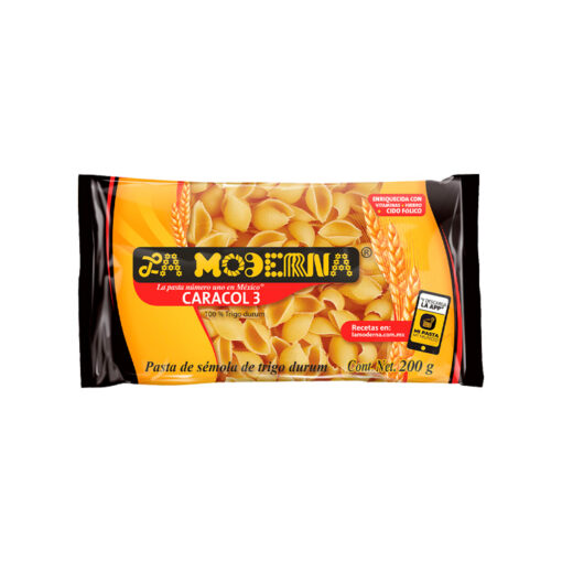 Pasta caracol 3 La Moderna