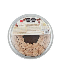 Pastel semiterminado de tres leches con chocolate Rich's