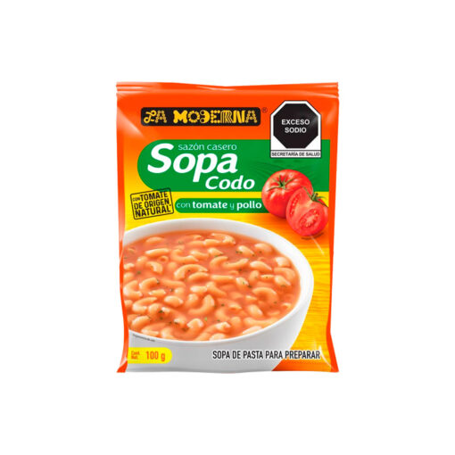 Sopa de codo La Moderna