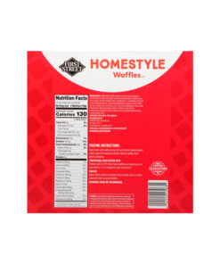 Alternative view of Waffles estilo casero First Street