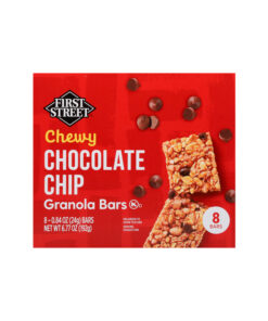 Barras de granola con chispas de chocolate First Street