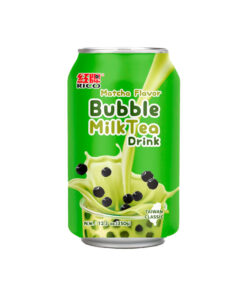 Bubble milk tea drink matcha