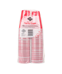 Alternative view of Vasos de plástico rojo 18 oz First Street