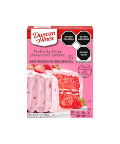 Harina para pastel de fresa Duncan Hines