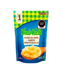 Puré de papa sabor mantequilla Verde Valle