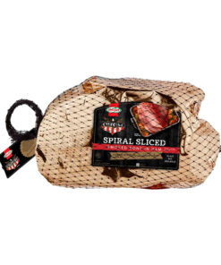 Jamón con hueso corte espiral Cure 81