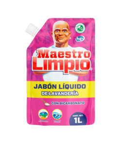 LIMPIADOR POUCH LIQUIDO LAVANDERIA MAESTRO LIMPIO BICARBONATO 1 LT