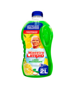 LIMPIADOR LIQUIDO MAESTRO LIMPIO LIMON BICARBONATO 2LT