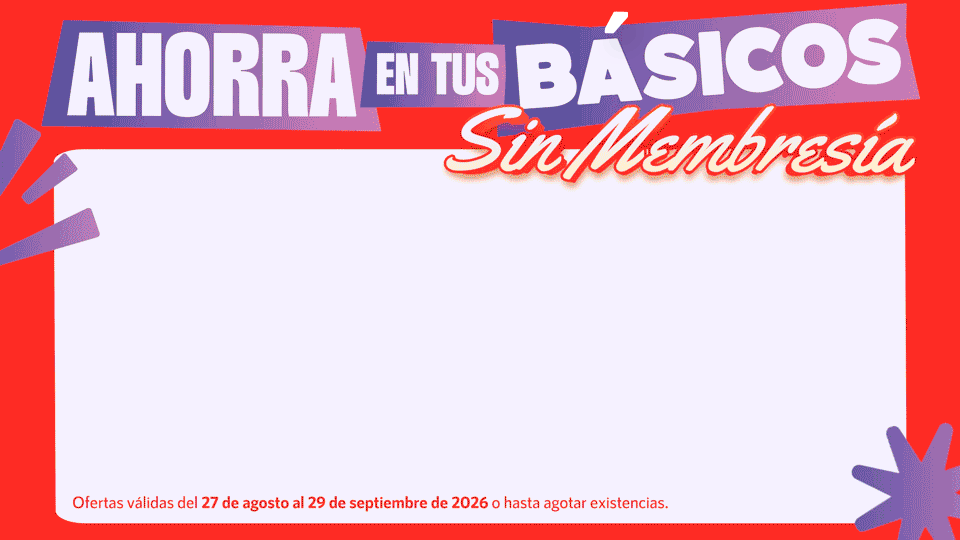 Promoción Ahorra en tus Básicos