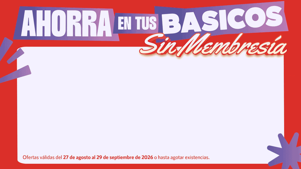 Promoción Ahorra en tus Básicos