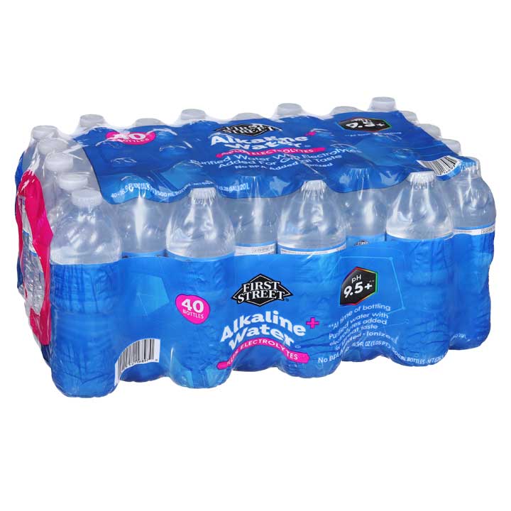 Agua Alcalina First Street 500ml 40pz