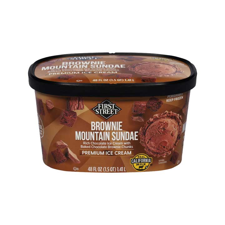Nieve Brownie Mountain Sundae First Street