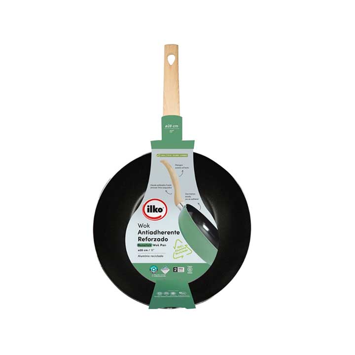 Sarten Wok 28cm Ilko