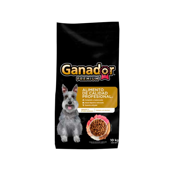 Alimento Para Perro Senior Ganador 10kg