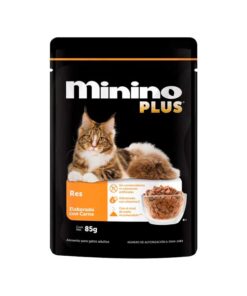 Alimento Pouch Para Gato Res Minino Plus 100grs