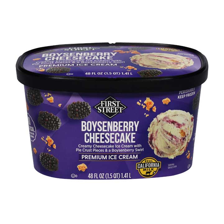 Nieve Boysenberry Cheesecake First Street 1.41lt