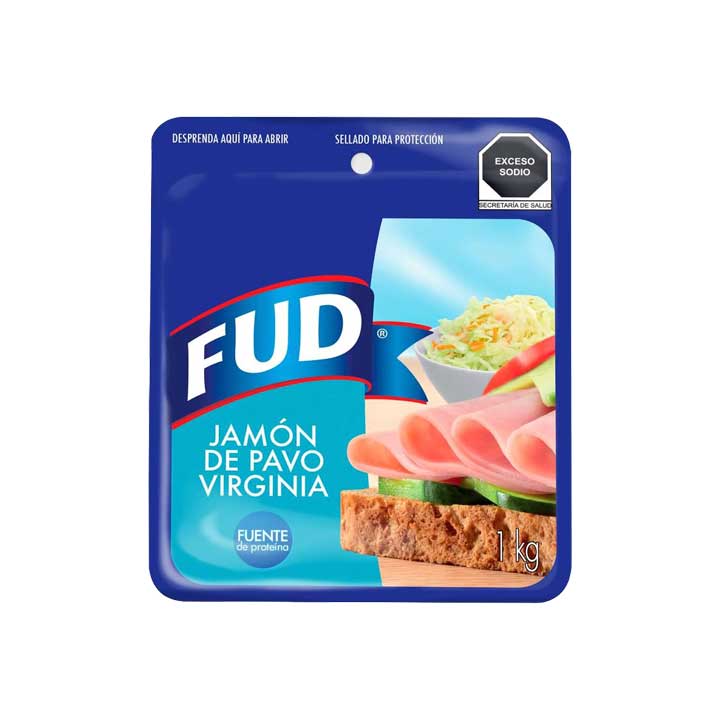 Jamon de Pavo Fud 1 Kg