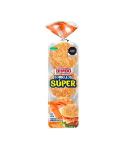 Bimbollos Super para Hamburguesa Bimbo 480 Grs