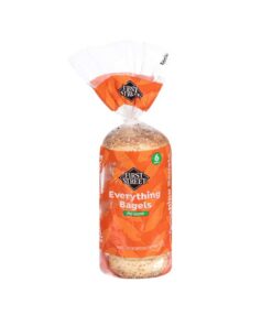 Pan Todo Bagel First Street 510gr