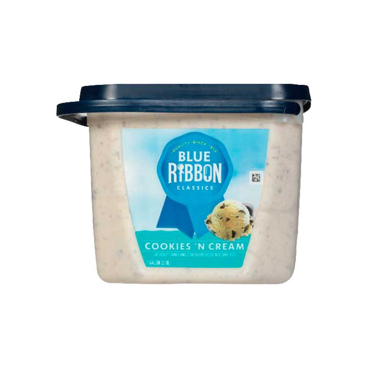 Nieve Crema y Galleta Blue Ribbon 3.78 Lts
