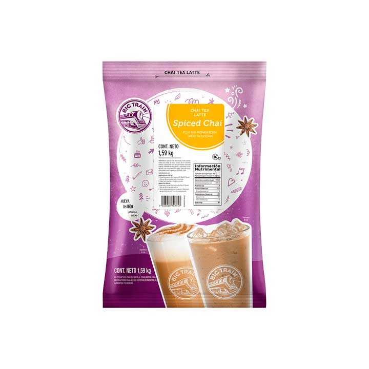 Polvo Chai Especias Big Train 1.59 Kg