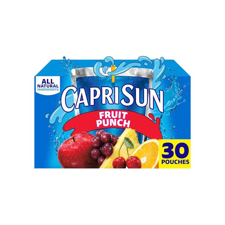 Bebida Ponche de Frutas Capri Sun 30 Pz