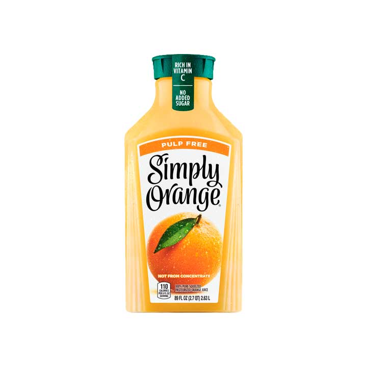 Jugo Naranja s/Pulpa Simply 2.6 Lt
