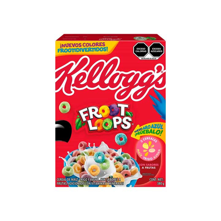 Cereal Froot Loops Kelloggs 380 Grs