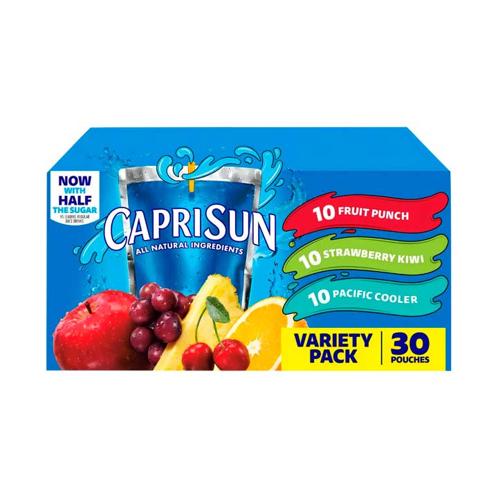 Bebida Variedad Sabores Capri Sun 30 Pz
