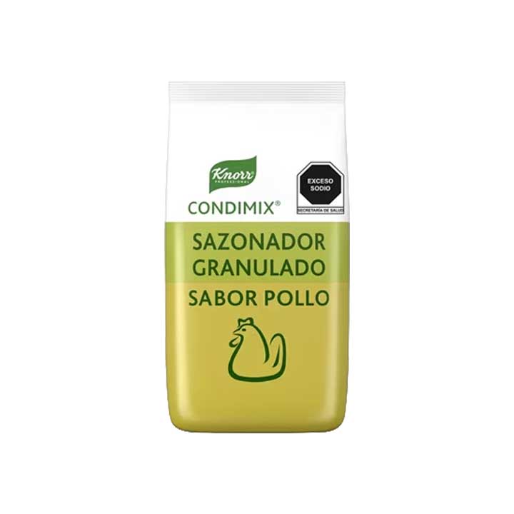 Sazonador Granulado Sabor Pollo en Bolsa Knorr 1 Kg