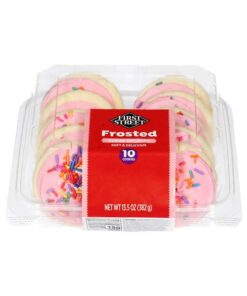 Galletas Glaseadas Rosas First Street 10pz