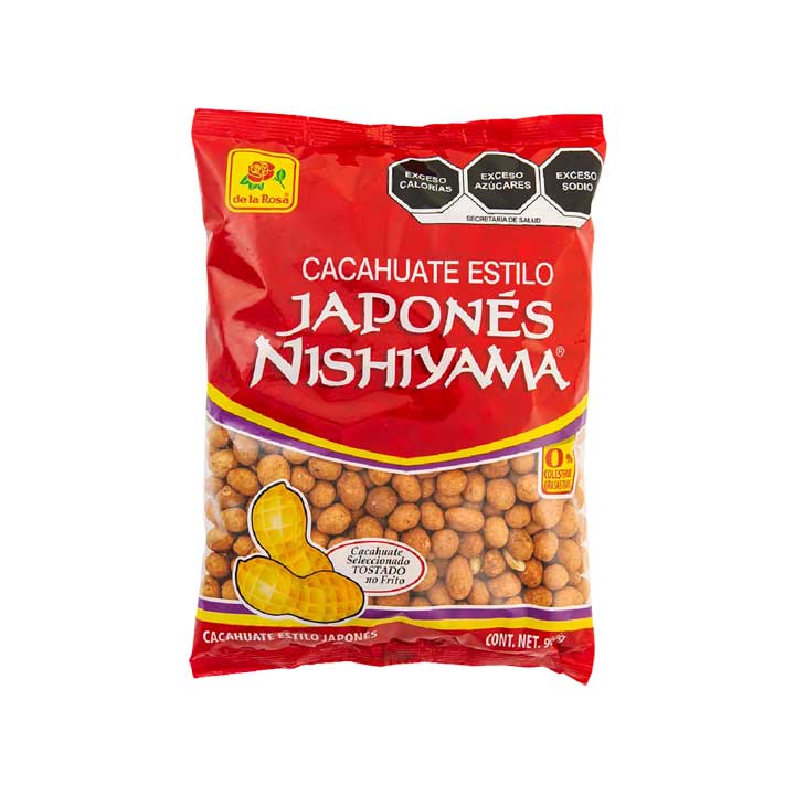 Cacahuate Japones Nishiyama de la Rosa 800 Gr